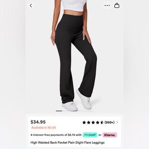 Halara flare leggings